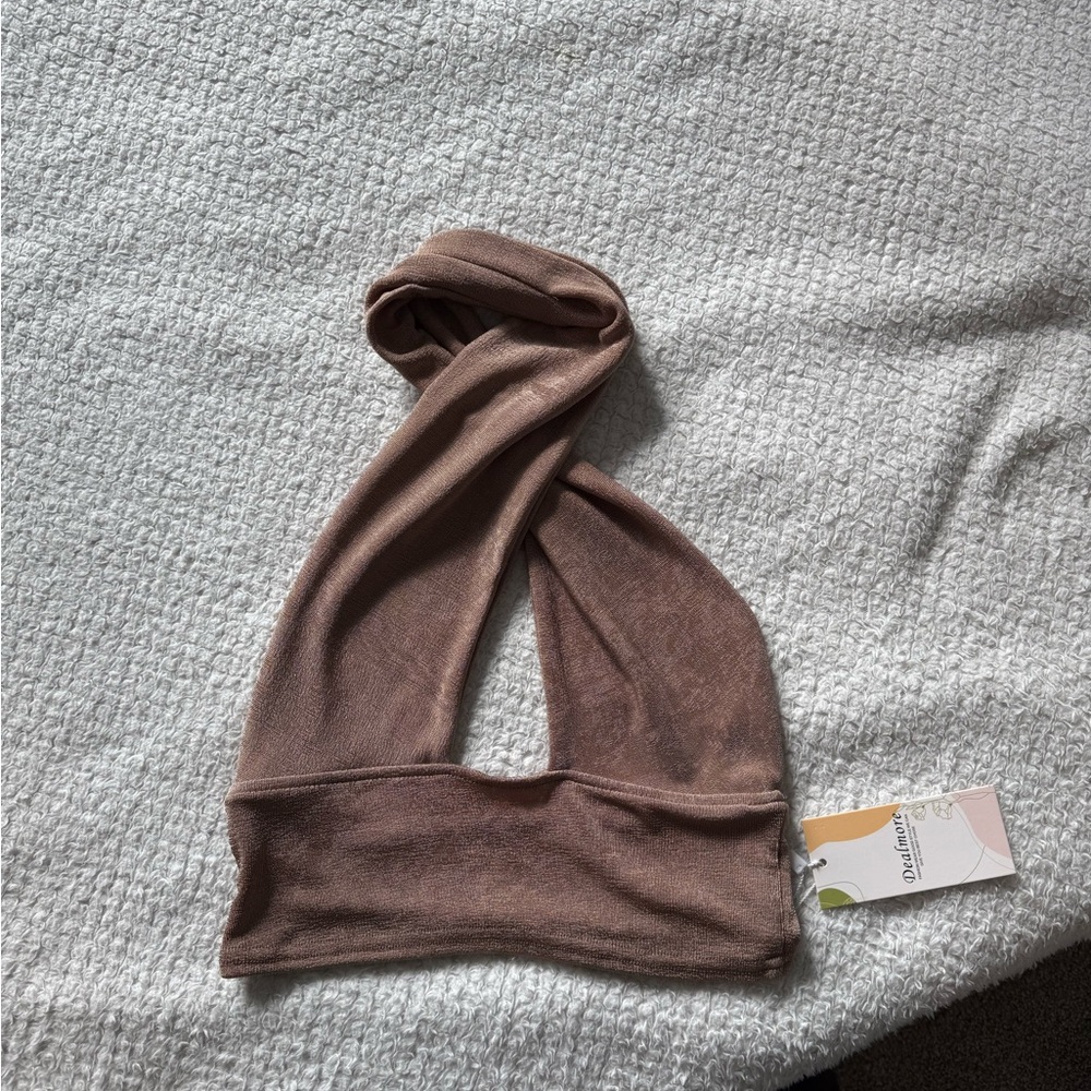 Bronze Halter Crop